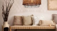 Boho Wohnzimmer Lampe