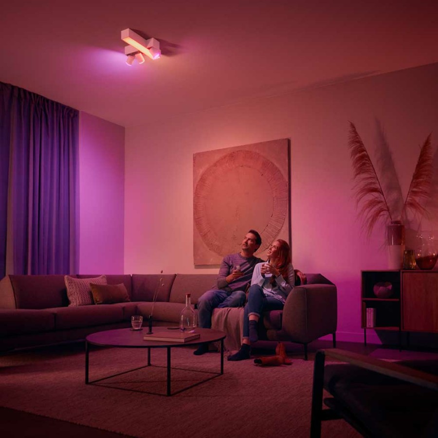 Philips Hue White & Color Ambiance Appear Wandleuchte rund